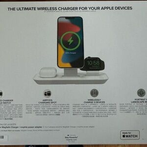 3 in 1  wireless stand for MagSafe charger by Mophie brand new never used